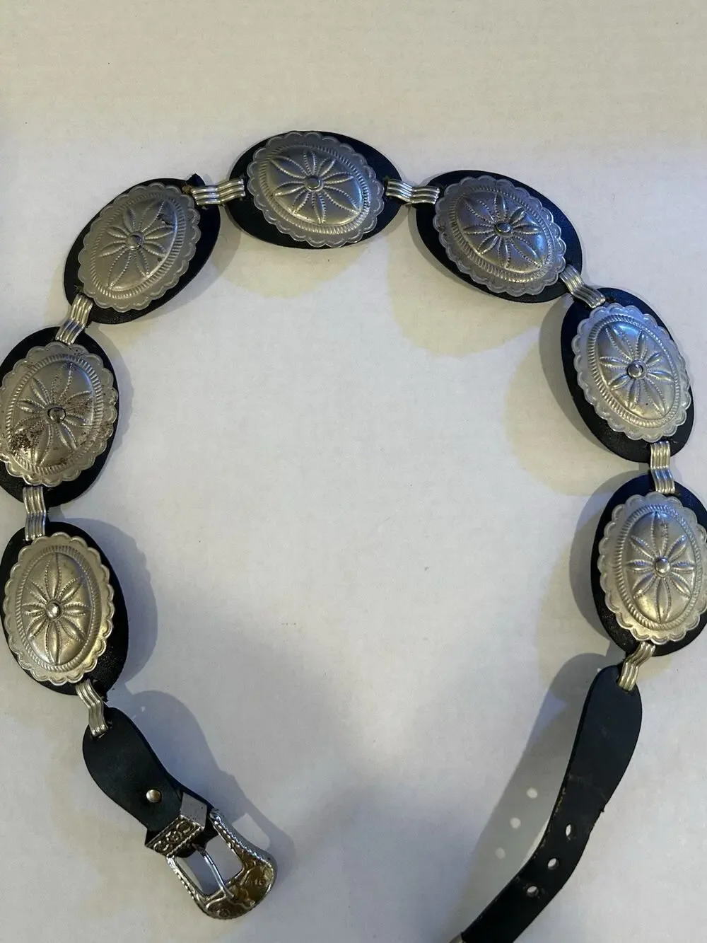 Vintage Native American Style Concho Belt Child’s